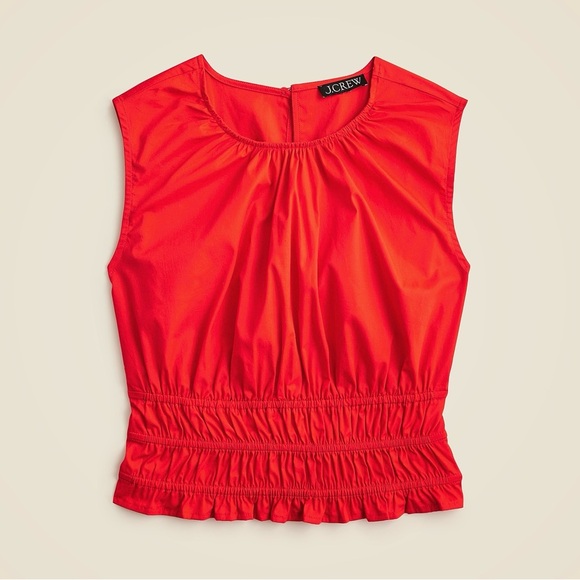 J. Crew | Hyacinth Top In Cotton Poplin - Picture 4 of 15